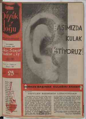 Büyük Doğu Dergisi 13 Aralık 1946 kapağı
