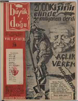 Büyük Doğu Dergisi 30 Ocak 1948 kapağı