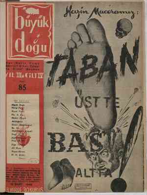 Büyük Doğu Dergisi 19 Mart 1948 kapağı