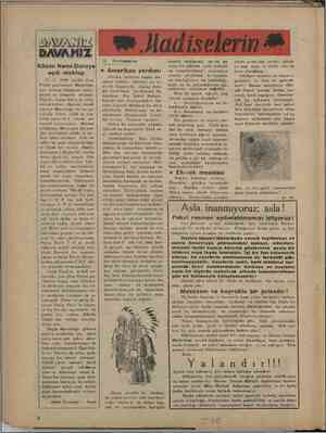    DAVAMIZ Kâzım Nami Duruya açık mektup 17-2 1948 tarihli (Son Posta) gazetesinde Masonluğa kü, siz millet menfaatlerini...