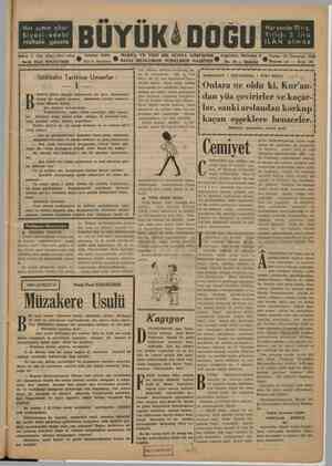 Büyük Doğu Dergisi 22 Temmuz 1949 kapağı