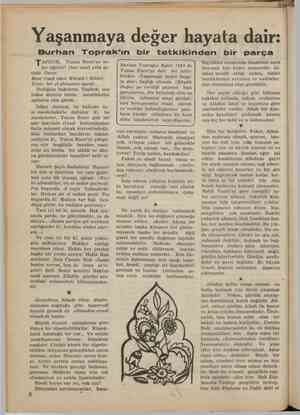   Yaşanmaya değer hayata dair: Burhan Toprak'ın bir tetkikinden bir parça APDUK, Yunus Emre'ye ne- ler öğretti? Onu nasıl...