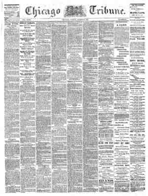 The Chicago Tribune Newspaper August 26, 1864 kapağı