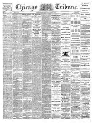 The Chicago Tribune Newspaper September 1, 1864 kapağı