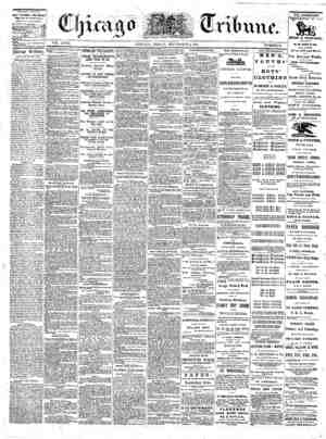 The Chicago Tribune Newspaper September 2, 1864 kapağı