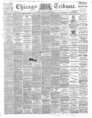 The Chicago Tribune Newspaper September 9, 1864 kapağı