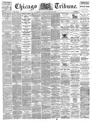 The Chicago Tribune Newspaper September 14, 1864 kapağı