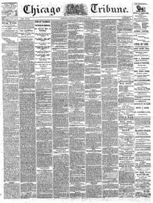 The Chicago Tribune Newspaper September 18, 1864 kapağı