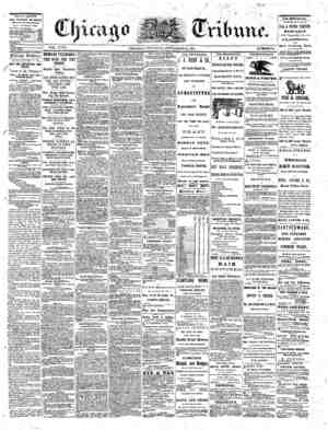 The Chicago Tribune Newspaper September 22, 1864 kapağı