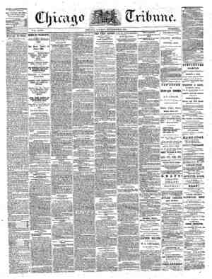The Chicago Tribune Newspaper September 26, 1864 kapağı