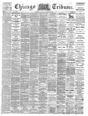 The Chicago Tribune Newspaper September 29, 1864 kapağı