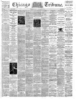 The Chicago Tribune Newspaper September 30, 1864 kapağı