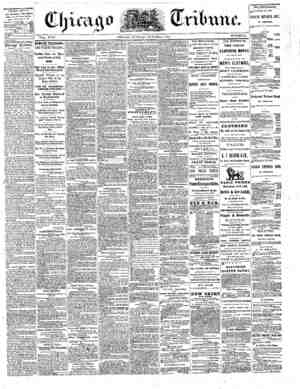 The Chicago Tribune Newspaper October 4, 1864 kapağı