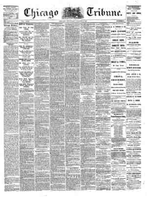 The Chicago Tribune Newspaper October 6, 1864 kapağı