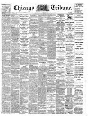 The Chicago Tribune Newspaper October 13, 1864 kapağı