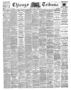 The Chicago Tribune Newspaper October 14, 1864 kapağı