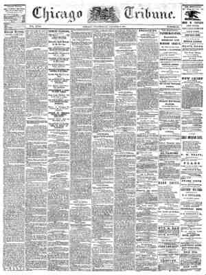 The Chicago Tribune Newspaper October 19, 1864 kapağı