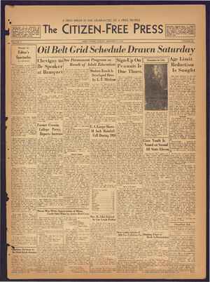 The Citizen-Free Press Newspaper January 13, 1935 kapağı