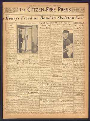 The Citizen-Free Press Newspaper February 7, 1935 kapağı