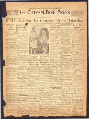 The Citizen-Free Press Newspaper April 14, 1935 kapağı
