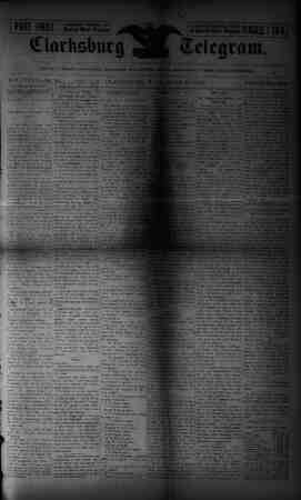 The Clarksburg Telegram Newspaper June 23, 1893 kapağı