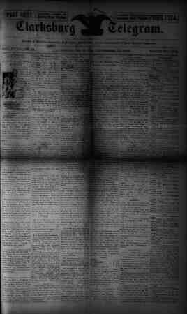 The Clarksburg Telegram Newspaper September 15, 1893 kapağı