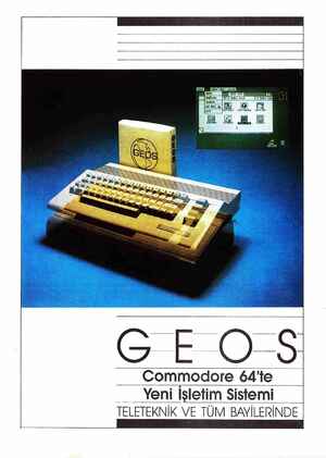    DoT uı[ı’îı];u CK Te Commodore 64'te — Yeni İşletim Sistemi TELETEKNİK VE TÜM BAYİLERİNDE . . A  ...