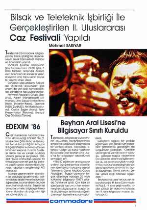    Bilsak ve Teleteknik İşbirliği lle Gerçekleştirilen I. Uluslararası Caz Festivali Yapıldı Mehmet SARIYAR...