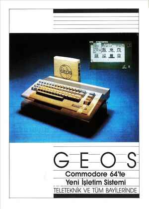    Commodore 64'te — Yeni İşletim Sistemi TELETEKNİK VE TÜM BAYİLERİNDE  ...