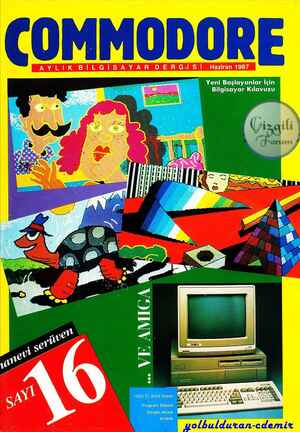 Commodore Gazetesi 1 Haziran 1987 kapağı