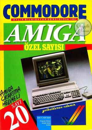 Commodore Gazetesi 1 Ekim 1987 kapağı