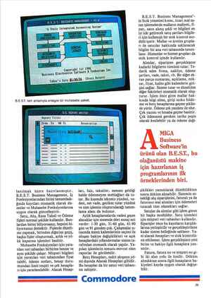  HL RUMLSA G BUSİNESS MANAGEMENİ — Ve.B “A Truly İntegrated Accounting Systen” Copyright (0) L9B6 n "'m'ı'si“;SS Electronics $