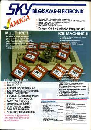     BİLGİSAYAR-ELEKTRONİK * Elektronik DF 1 Booter (Anahtar gerektirmez.) AMIGA 5 1/4 DISK DRİVE (40/80 Tranck, 880 K, MS-DOS
