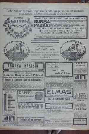  ŞA SD A UA u L OÜN P. Cürüküriyet 21 Haziran 1909 — Türk Ocakları Merkez Hevetının büyük eşya piyangosu 30 haziranda...