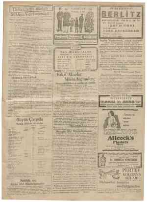     MA mağ 27 Kânüusani 1930 Defterdarlık ilânları MAliye" Vekâletinden: Müfettiş muavinliği müsabaka E e en | © $> TAKSİTLE 5