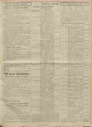    —— 30 Kânunusani 1930 Defterdarlık ilânları MAliy e Vekâletinden: 28 şubat 1980 açılacak Maliye m ait dühul şeraiti, ile