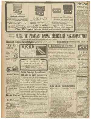  'Camharivet 19 Mayıs 1930 RADIUM O HÜM Ailesine paydar bir neş'e vermek istiyen muh'erem aile reislerine mühim bir ilân....