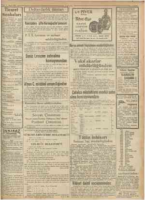  21 Mayıs 1930 fumhariyet Ticaret menbaları Gazetemiz karilerine bir hizmet olmak tizere doğrudan doğruya memleketimiz...