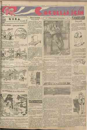  24 Temmuz 1930 ( Eğlenceh tecrübeler Gözün aldanışı Hayvanları tanıyalım OYUNLAR Jimnastik Oyun nedir? Hem zihni dinlendirmek