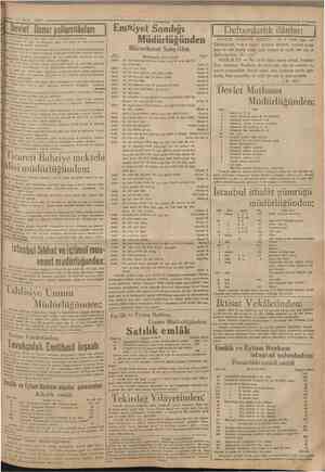  12 Eylul 1930 ueviet Demır yollanılânları § Muhtelif ölçu âle leri kapalı zarfla münakasaya konrauştur. Münakasa 29 eylul 930