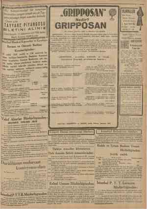  8 Kânunuevvel 1930 s = Cumhuriyet Hiç bekleniımediği bir zamanüa birdenbire zengin oımak ancak lay~ yare piyango bileti...