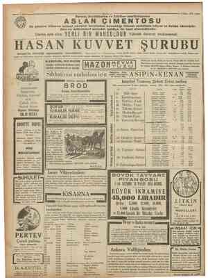  Cumhuriyet 9Mayıs 1931 ilk günden itibaren istimal edenler tarafından kazandığı itimadı muhafaza ediyor ve daima edecektlr,