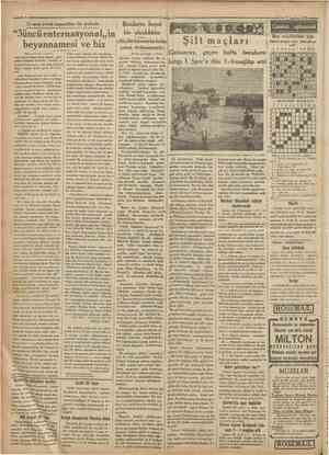  Cumkariyel 27 haziran 1931* 11 sene evvel neşredilen bir makale "3üncü enternasyonal,,in «Hiç bir hiyanet bu kadar...