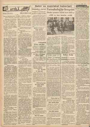  5 Eylul 1931 ""Camftanyet S O N TELG RAFLAR Avrupa Birliği tetkik komisyonunda Değişenjmuallimler Bir çok lise, orta ve...