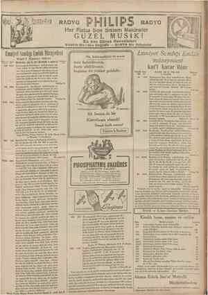  5 J Kânunuevvel RADYO ifâ' ııiı II ^ | JPŞ RADYO Her Fialta Son Sistem Makinefer HILIP5 Camhuriyet •• GÜZEL MUSİKI En son...