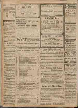  *Cumhuriyet '3 Kânunıısan! 1932<=n Şehzadebaşı Yeni ilân tarifemiz 1 Teçrinievvel 931 tarihinden itibaren ilân fiyetleri şu