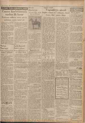 20 Nisan 1932 "Cumhurivet Cenvre konferansmda verilen ilk karar Konferans teslihatın tedıîcî şekikle azaltılması esasını...