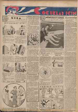  Haziran 1932 FAYDAL1 BÎLG5LER HİKAY Jimnastiği seven hayvanlar Senelerce tecrübe görmüş ve çahşmış cambazlar bile muhak kak
