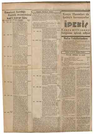  = Çamharîyei Arttıma muhammen Hesap bedeü 60 Emmyet Sandığı Emlâk ü Kat'î karar ilanı MERHUNATIN Clltt V E j p P ı t f MEVKt