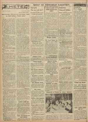  "Camhuriyet 19 Ağustos 1932 Şehir ve memSekef haberieri İsmail H*kkı Beye göre o millî bir kıymettir Mete kurtuldu Dünyaıv n